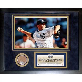 Mariano Rivera Yankees 2009 Dirt Collage by Steiner Sports