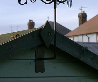 owl weathervane by the orchard