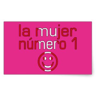 La Mujer Número 1   Number 1 Wife in Peruvian Stickers