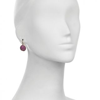 Rarities Fine Jewelry with Carol Brodie 2.36ct Gemstone Disc 10K Drop Earrings