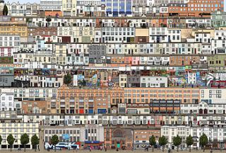 the streets of brighton print by brighton artists