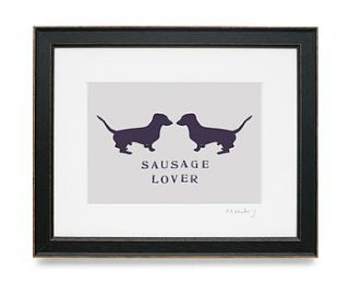 sausage lover print by rawxclusive