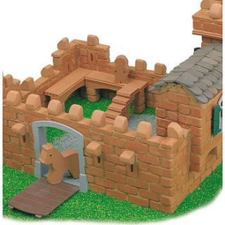 brick castle modelling kit by crafts4kids