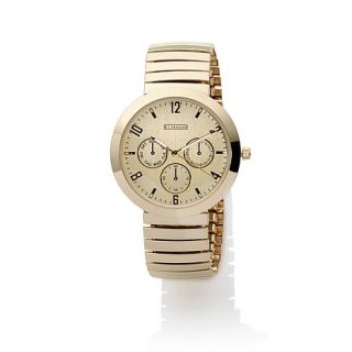 "Glam It" Round Face Stretch Omega Watch