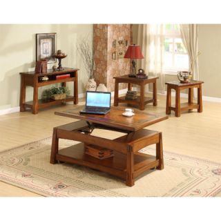 Riverside Furniture Craftsman Home Coffee Table with Lift Top