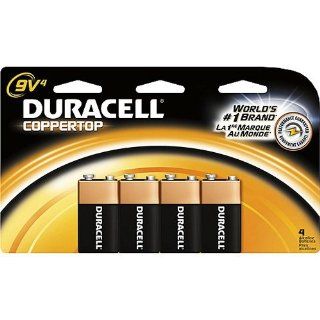 Duracell MN1604BKD Coppertop Alkaline Batteries, 9V, 12/Pack Health & Personal Care