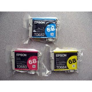 Epson DURABrite T068520 Ultra 68 High capacity Inkjet Cartridge Color Multipack Cyan/Magenta/Yellow Electronics