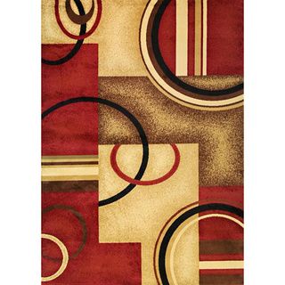 Generations Red Area Rug (2'3 x 3'11) Accent Rugs
