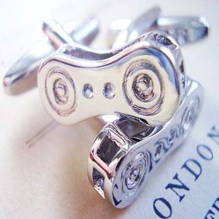 bicycle chain cufflinks by sophie hutchinson designs