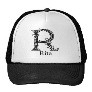 Fancy Monogram Rita Hats