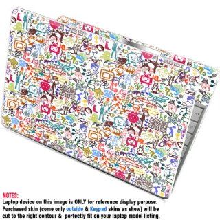 Protective Decal Skin skins Sticker for TOSHIBA Satellite C850 C855 & C855D with 15.6 inch screen (NOTES MUST view "IDENTIFY" image for correct model) case cover C850 Ltop2PS 244 Computers & Accessories