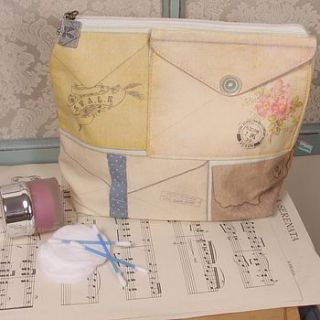 letters wash bag from disaster designs by lisa angel homeware and gifts