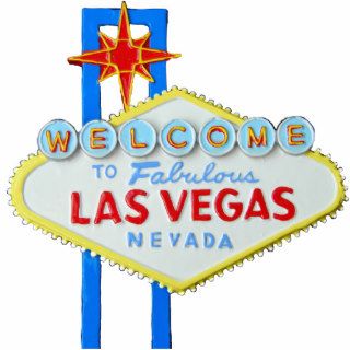 Las Vegas, Nevada, Welcome Sign Cut Out