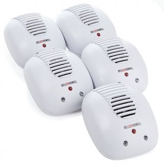 Bell + Howell 5 pack Ultrasonic Pest Repellers with LED Lights