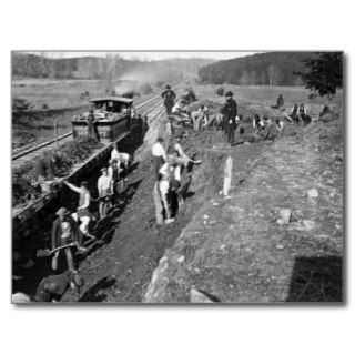 Civil War Railroad at Clifton, Virginia, 1863 Post Card