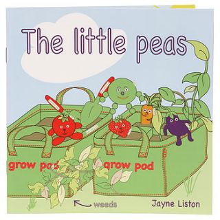 'the little peas' storybook by busy peas