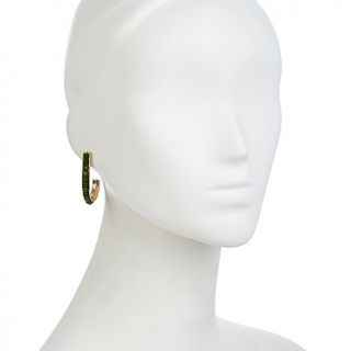 ANTHOLOGY Faceted Gemstone J Drop Earrings