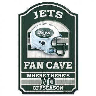 New York Jets NFL Fan Cave Wood Sign