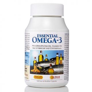 Andrew Lessman Essential Omega 3 Fish Oil Supplement   180 Caps