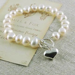 sophie pearl bracelet by highland angel