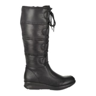 Women's Naturalizer Windy Black Nylon/Smooth PU Naturalizer Boots