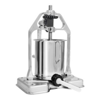 TSM Products 15 lbs Capacity Stainless Steel Stuffer with Stainless