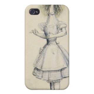 <Alice in Wonderland Curiouser and Curiouser> by Cover For iPhone 4
