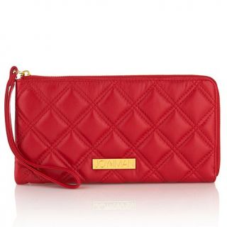 JOY & IMAN "Fashionably Functional" Luxe Quilted Wallet