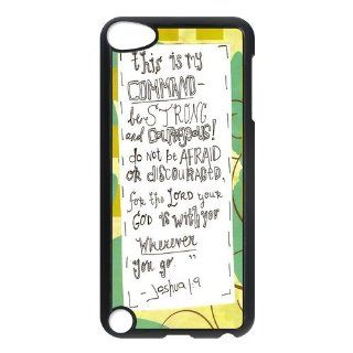 Bible Verse Case for Ipod 5th Generation Petercustomshop IPod Touch 5 PC00455   Players & Accessories