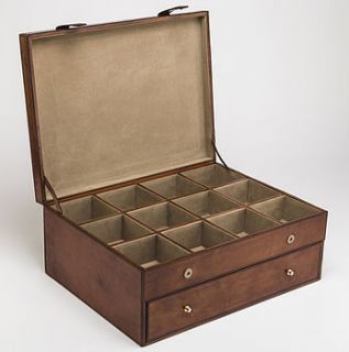 leather accessory box by life of riley