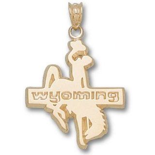 Wyoming Cowboys "Wyoming Cowboy" 7/8" Lapel Pin   14KT Gold Jewelry Clothing