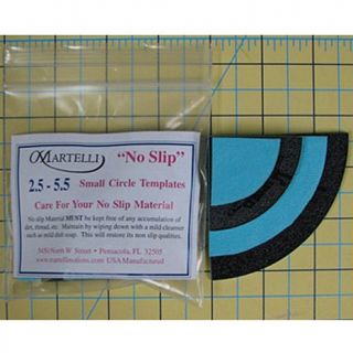 Martelli Small No Slip Circle Quilting Templates 4 Pack