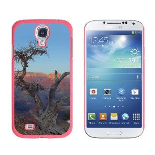 Graphics and More Grand Canyon National Park AZ  Tree Sunset Snap On Hard Protective Case for Samsung Galaxy S4   Non Retail Packaging   Pink Cell Phones & Accessories