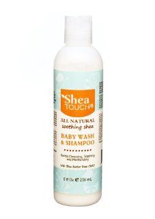 Shea Touch   Soothing Shea Baby Wash and Shampoo (8 fl oz/236ml) Health & Personal Care