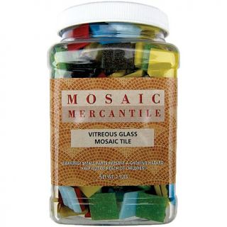 Mosaic Mercantile Glass Tile Tub 3/4" 2.5 Pound Pack   Assorted