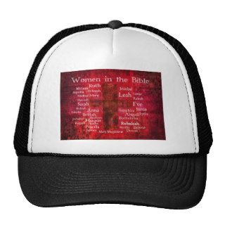 Important Women in the Bible list Mesh Hat