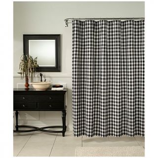 M. Style Classic Check Shower Curtain
