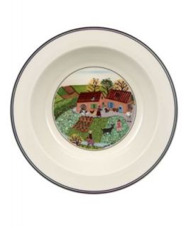Villeroy & Boch Dinnerware, Design Naif Rim Cereal Bowl Wedding Procession   Casual Dinnerware   Dining & Entertaining