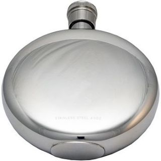 round window hip flask by david louis design