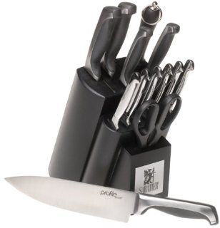 Sabatier Profile Stainless Steel 14 Piece Knife Block Set Block Knife Sets Kitchen & Dining