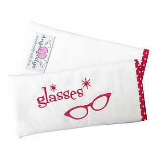 50's inspired personalised glasses case by angel lodge studio