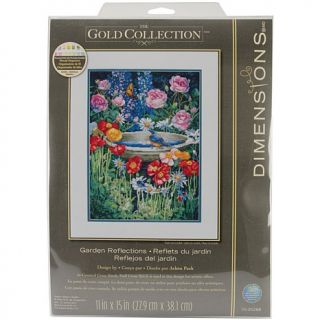 Dimensions Gold Counted Cross Stitch Kit   Garden Reflections