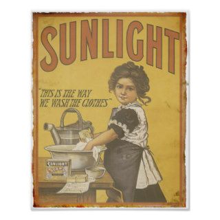 Sunlight Soap   1873 Poster