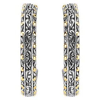 Fashion Hoop Earrings by US Gems Jewelry