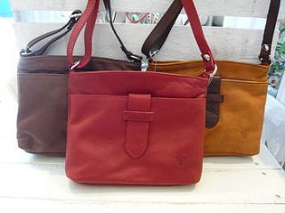 soft italian leather bag by rose hill boutique