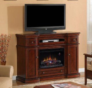 Montgomery Media Mantel in Vintage Cherry 26MM2490 C233 MANTEL ONLY   Space Heaters