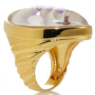 ANTHOLOGY Lavender Mother of Pearl Doublet Intaglio Ring