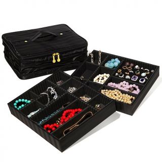 JM Premiere Jewel Kit® Duo Custom Fit Two Tier Jewelry Box