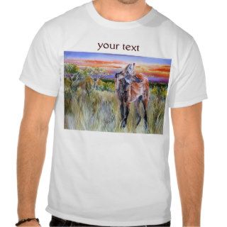 Maned Wolf Watercolor Art Shirt
