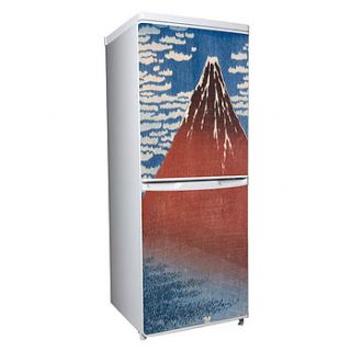 hokusai vinyl refrigerator cover by vinyl revolution